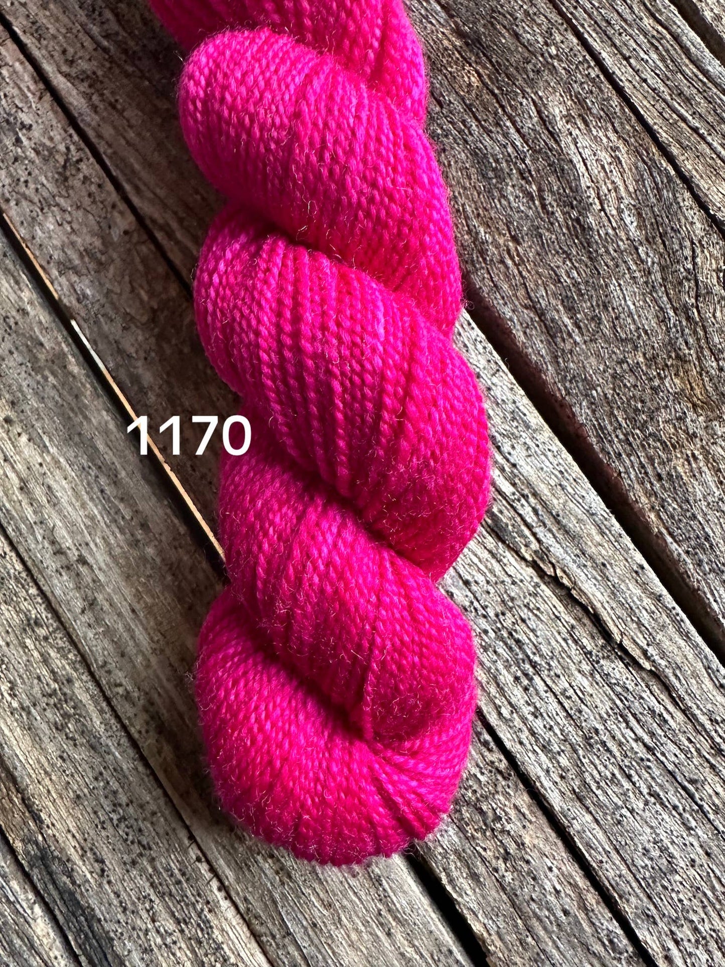 KPM (semi-solids) Fingering-weight Merino yarn