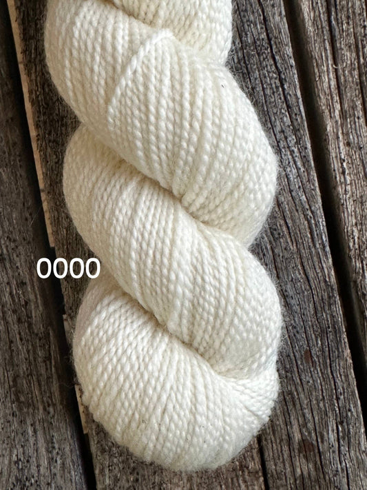 KPM (semi-solids) Fingering-weight Merino yarn