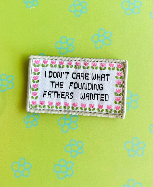 Founding Fathers Iron-On Patch