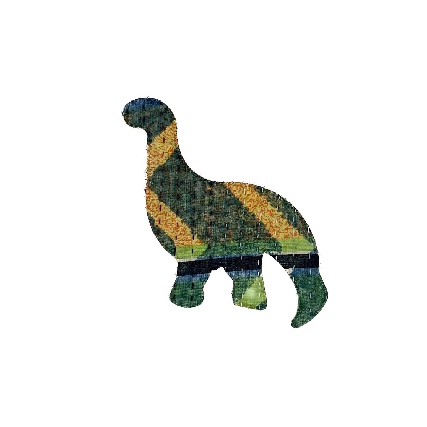 Iron-on Kantha Scrap Patches - Medium Size