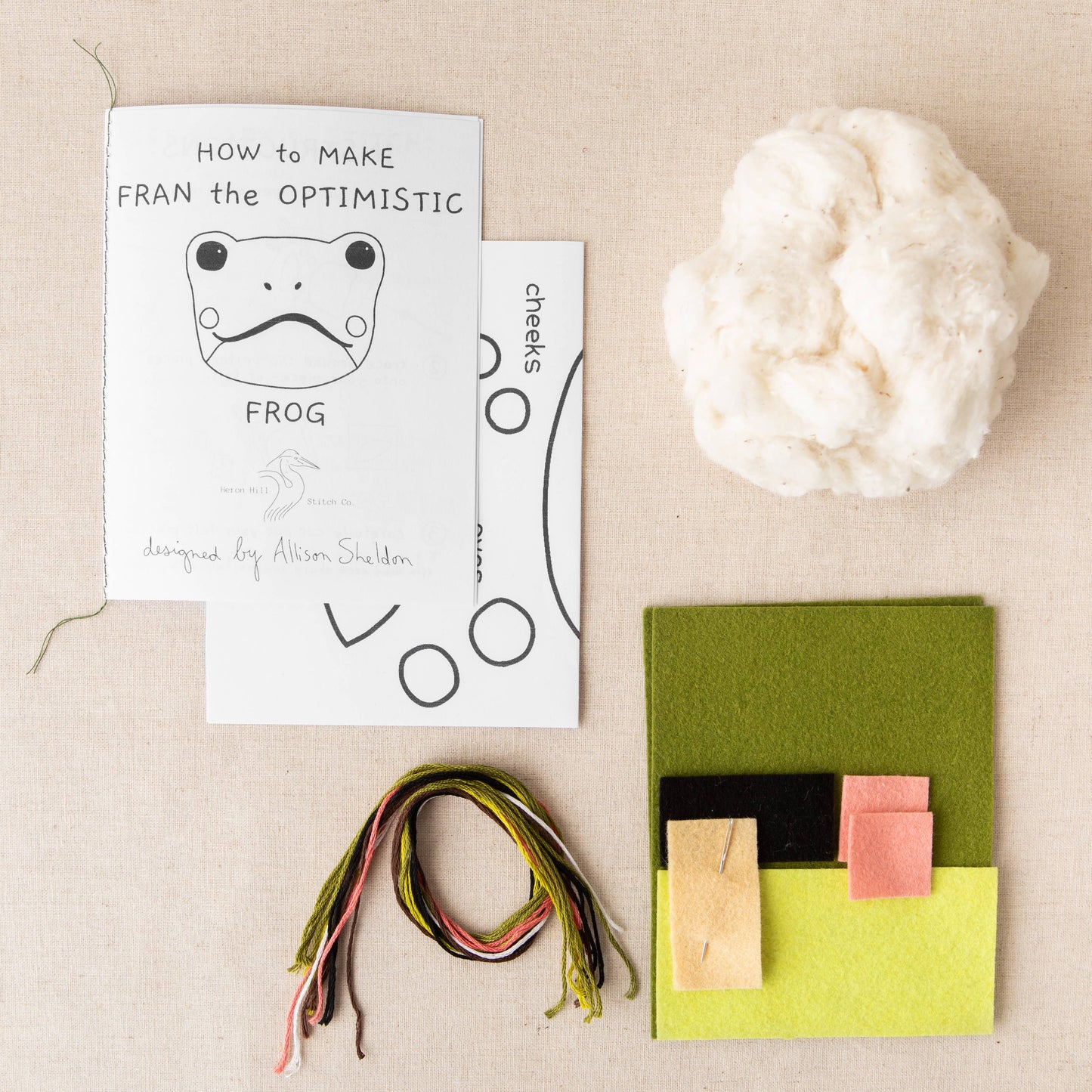Fran the Optimistic Frog - DIY Craft Kit