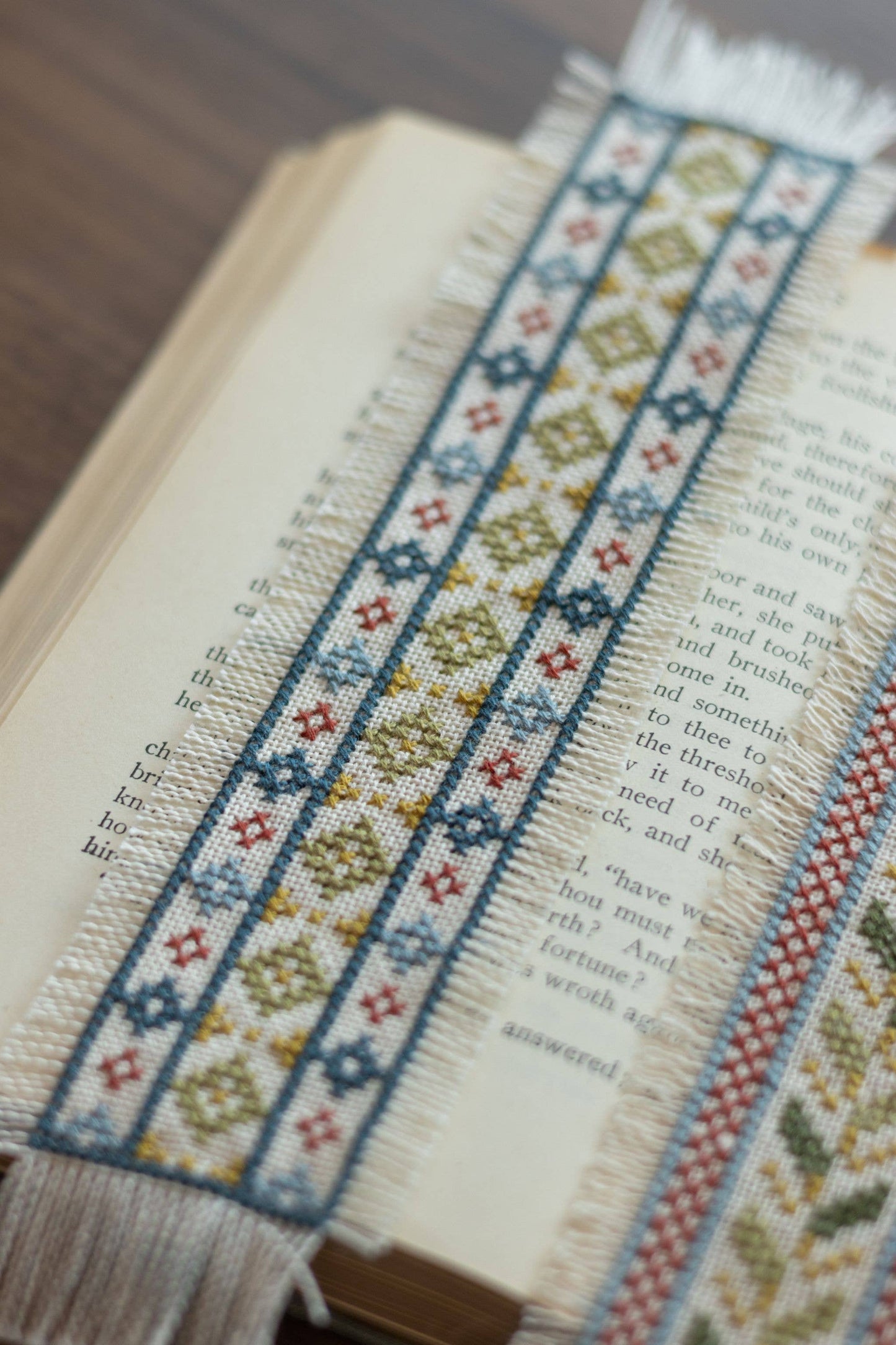 Cross stitch bookmark kit