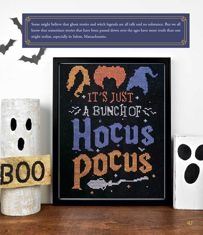 Unofficial Hocus Pocus Cross-Stitch by