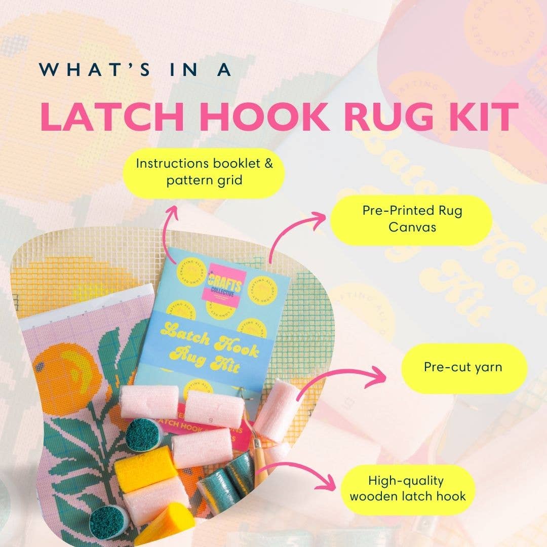 Sugarbush Latch Hook Rug Kit