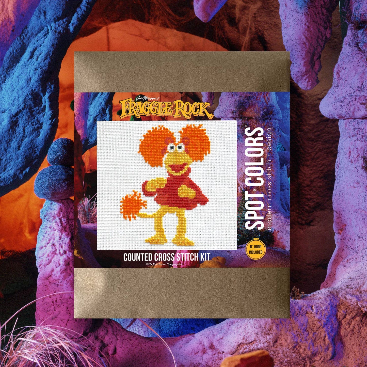 Fraggle Rock: Red Fraggle Counted Cross Stitch Kit