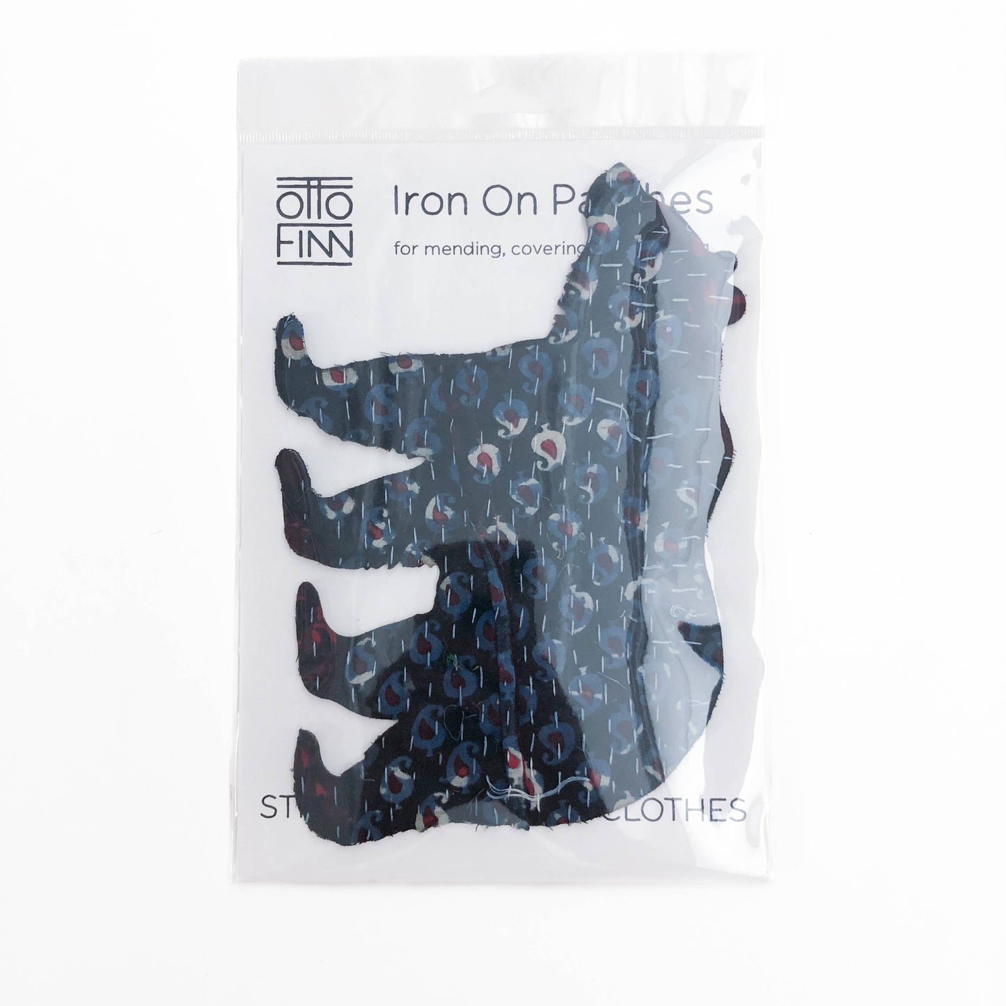 Iron-on Kantha Patches - Large