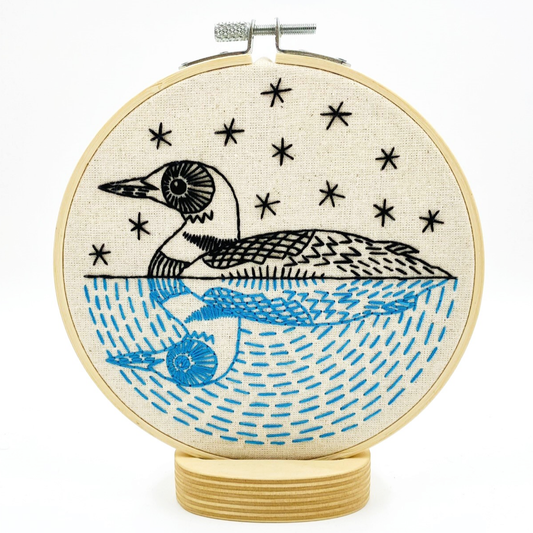 Loon Complete Embroidery Kit
