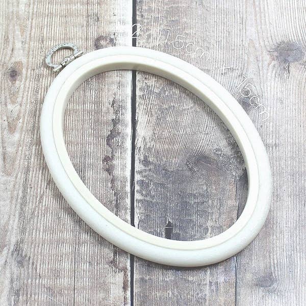 11.5 x 15cm (4.5 x 6") Nurge Flexi Hoops Oval