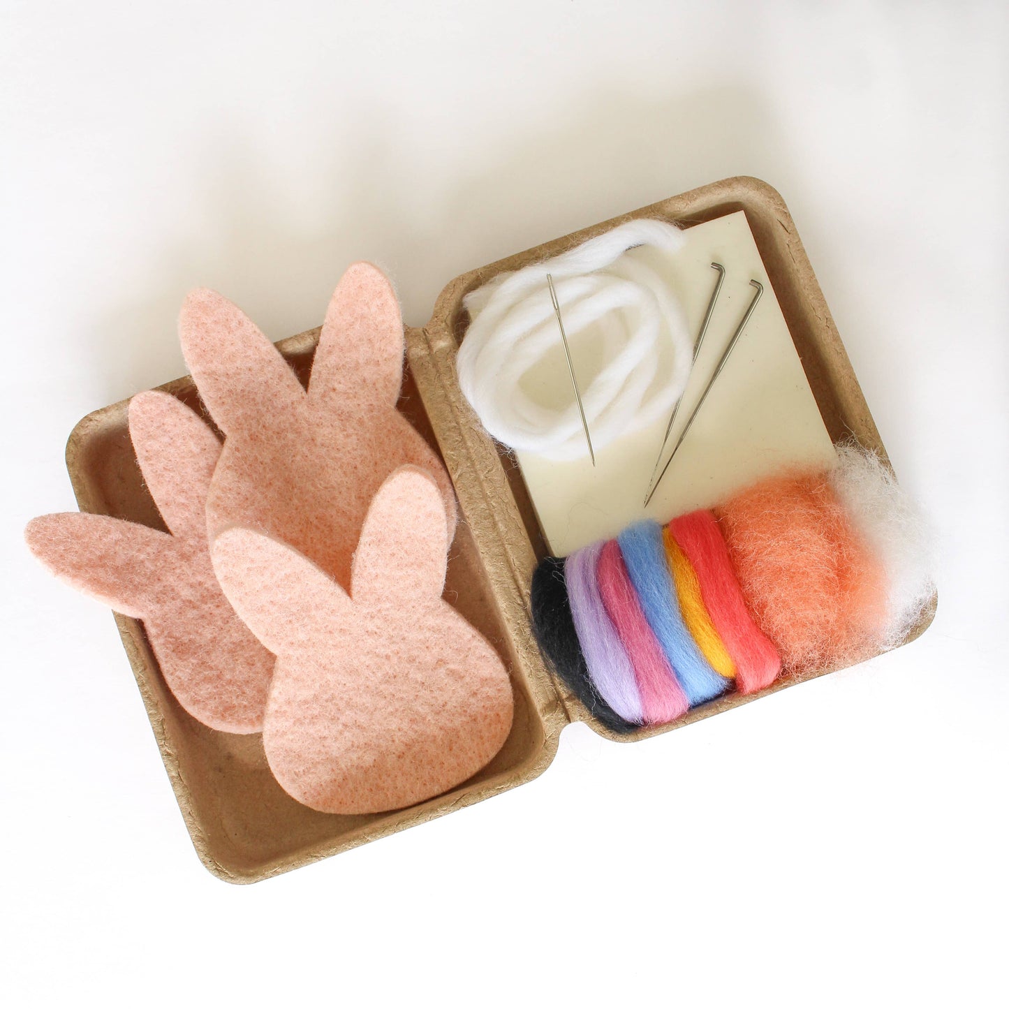 Mini Bunny Felting Craft Kit