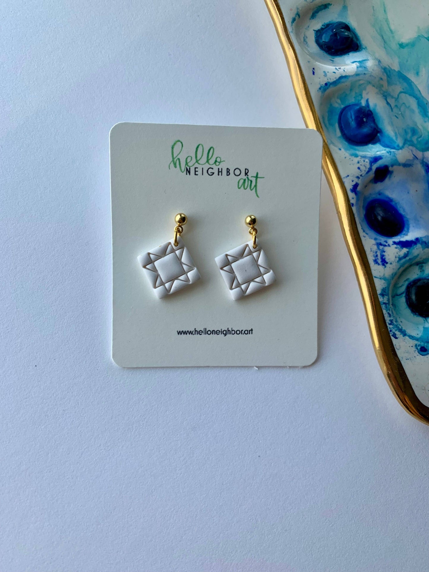 Quilt Block Dangle
