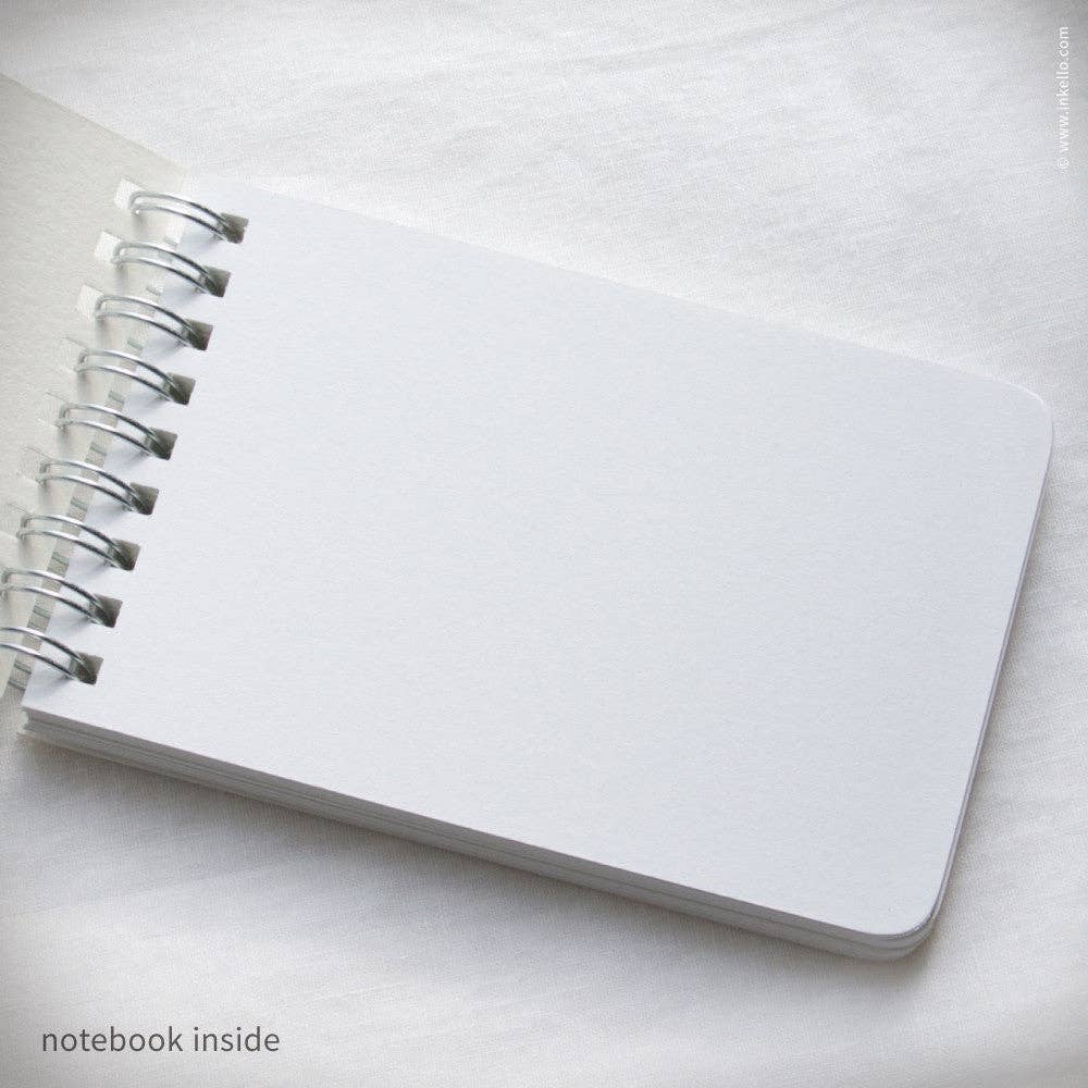Heart Knitting Spiral Notebook (#410)