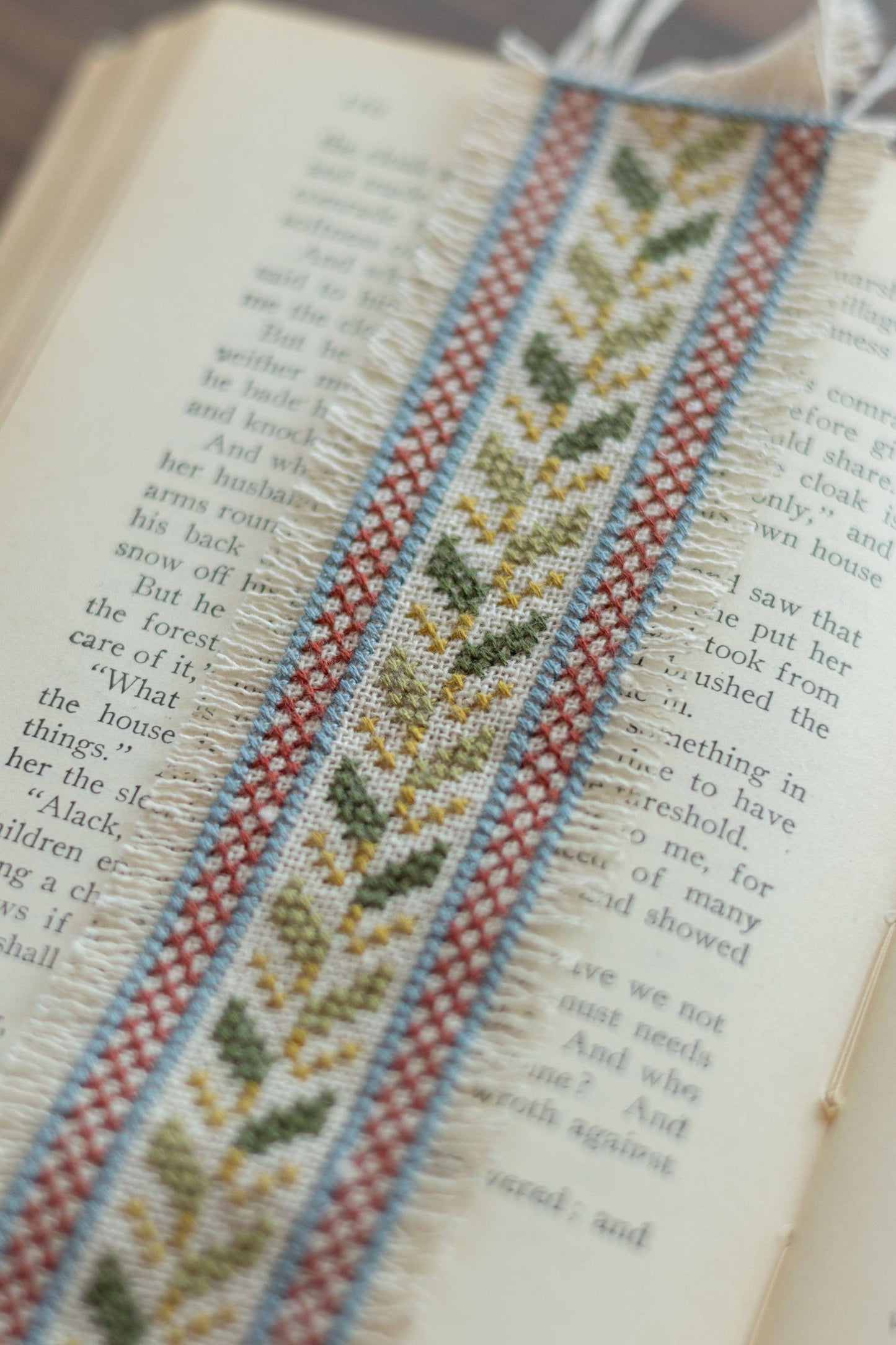 Cross stitch bookmark kit