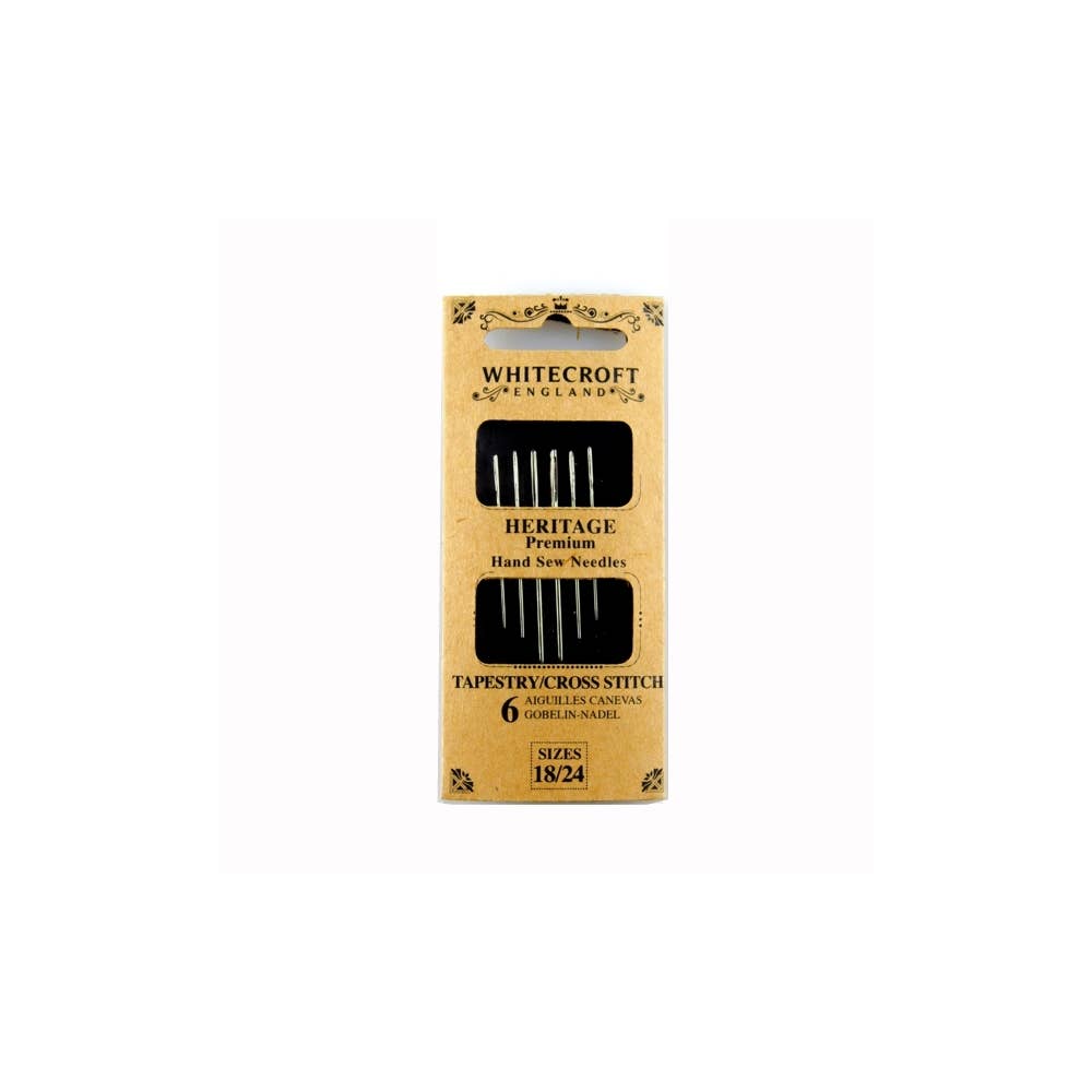 Heritage Tapestry / Cross Stitch Needles - Sizes 18/24