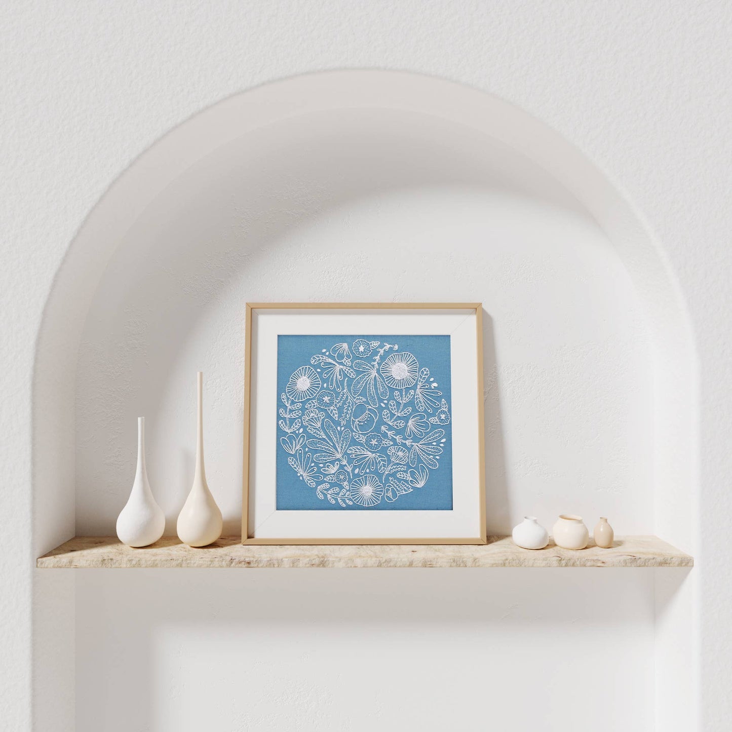 Poppies Embroidery Kit