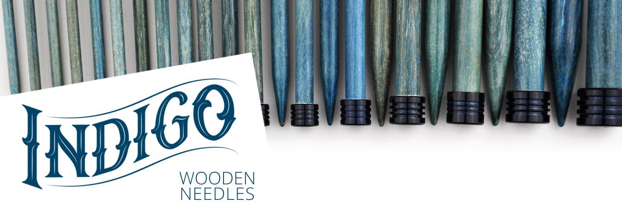 Lykke Indigo Fixed Circular Needles - 16 inch cord
