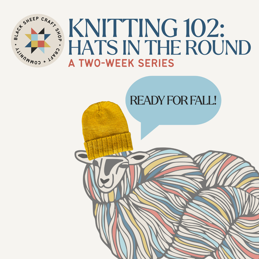 Knitting 102 Class: Hats in the Round!