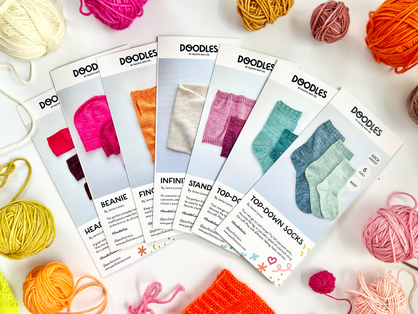 Basic Doodle Pattern Brochures