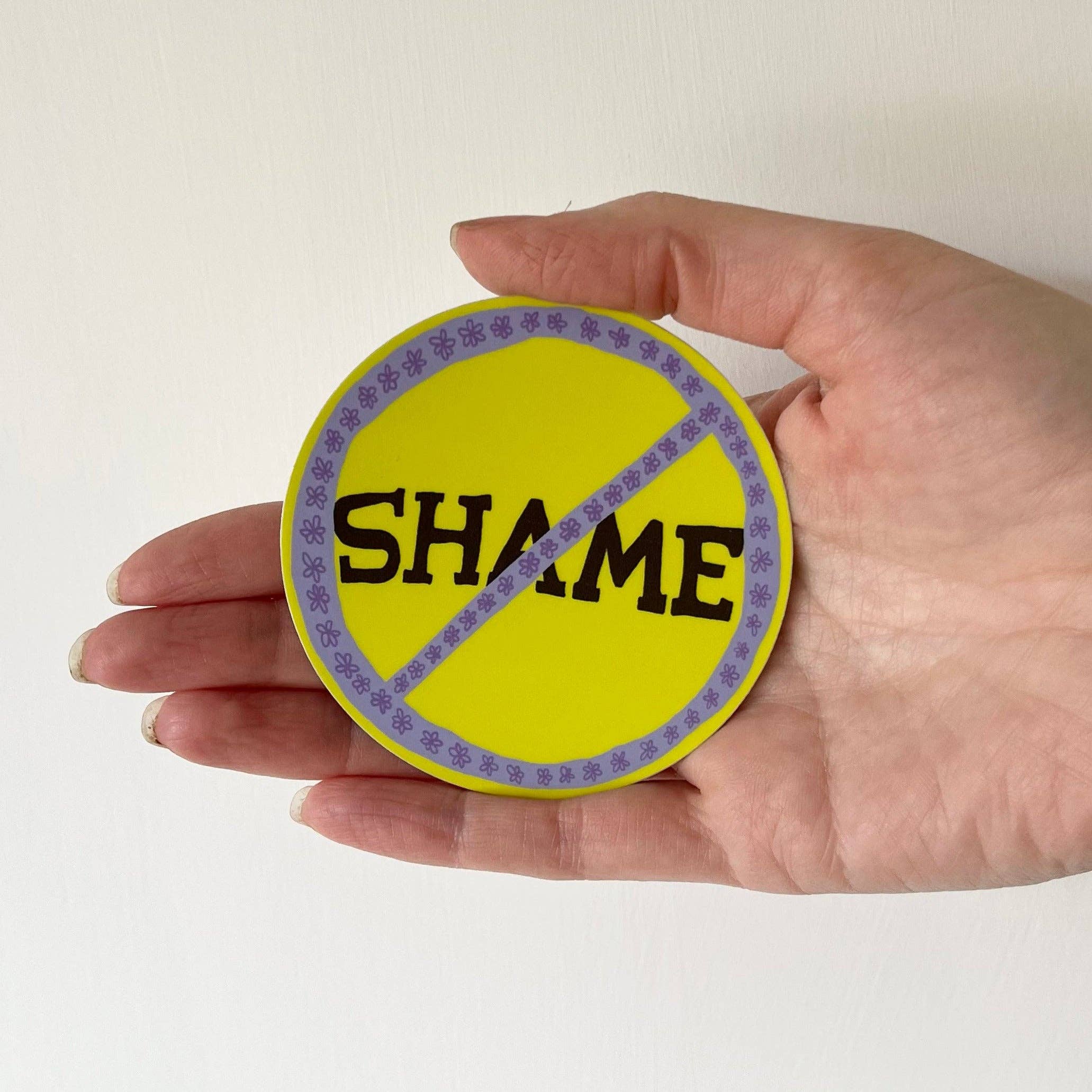 No Shame Sticker – Black Sheep Craft Shop