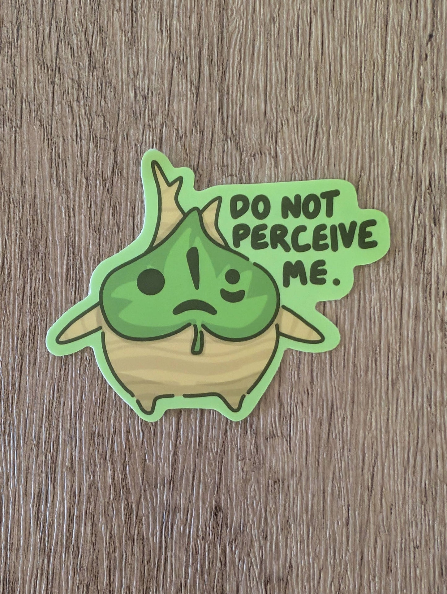 Perceive Ya-Ha-Ha! Korok - Cute Zelda Nintendo Vinyl Sticker