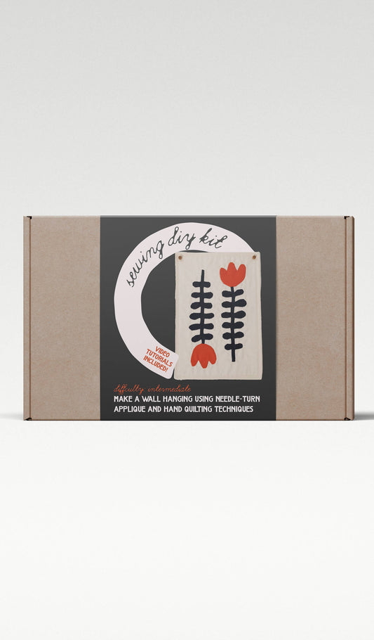 Nordic Flowers DIY Sewing Kit