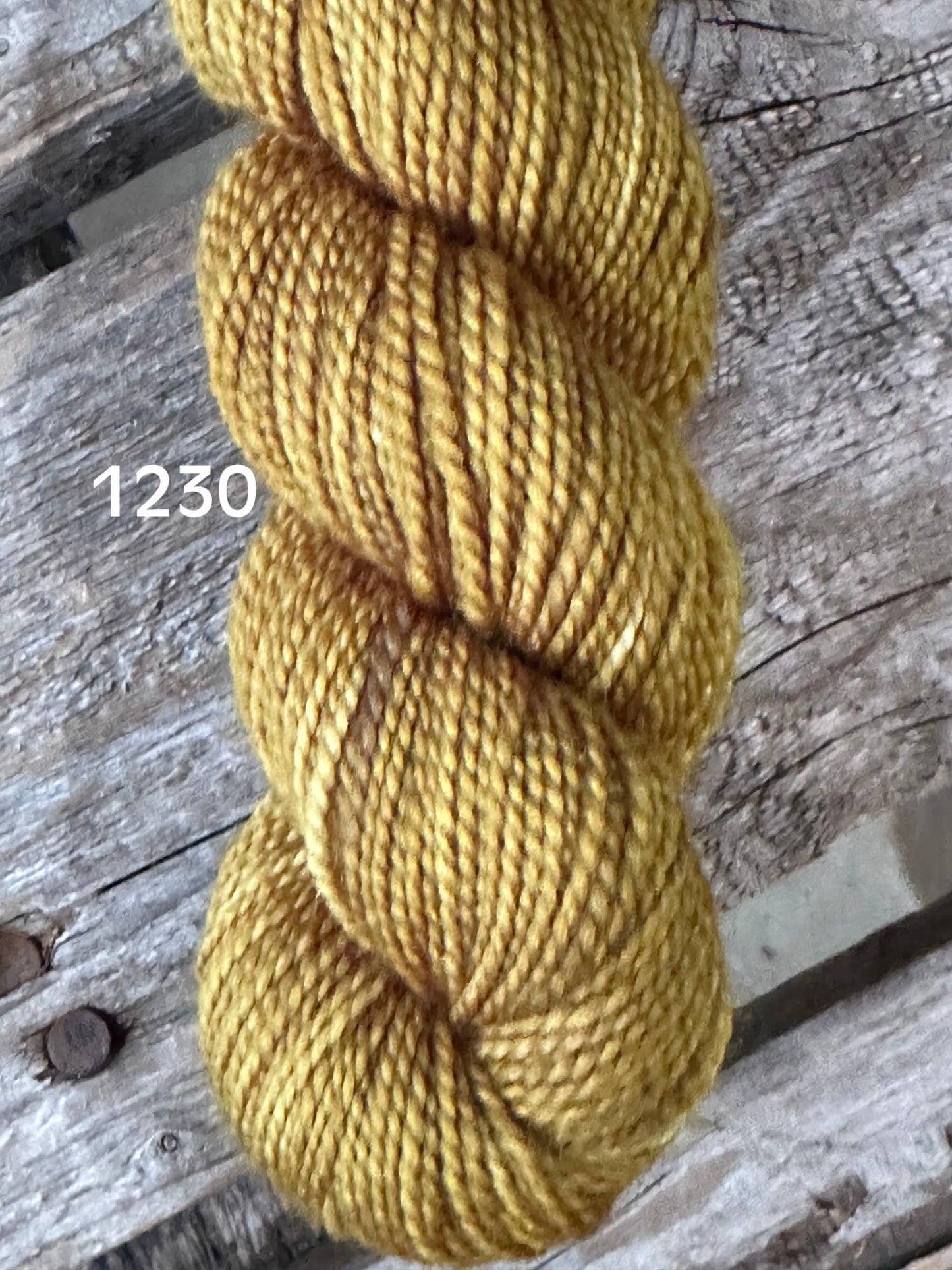 KPM (semi-solids) Fingering-weight Merino yarn