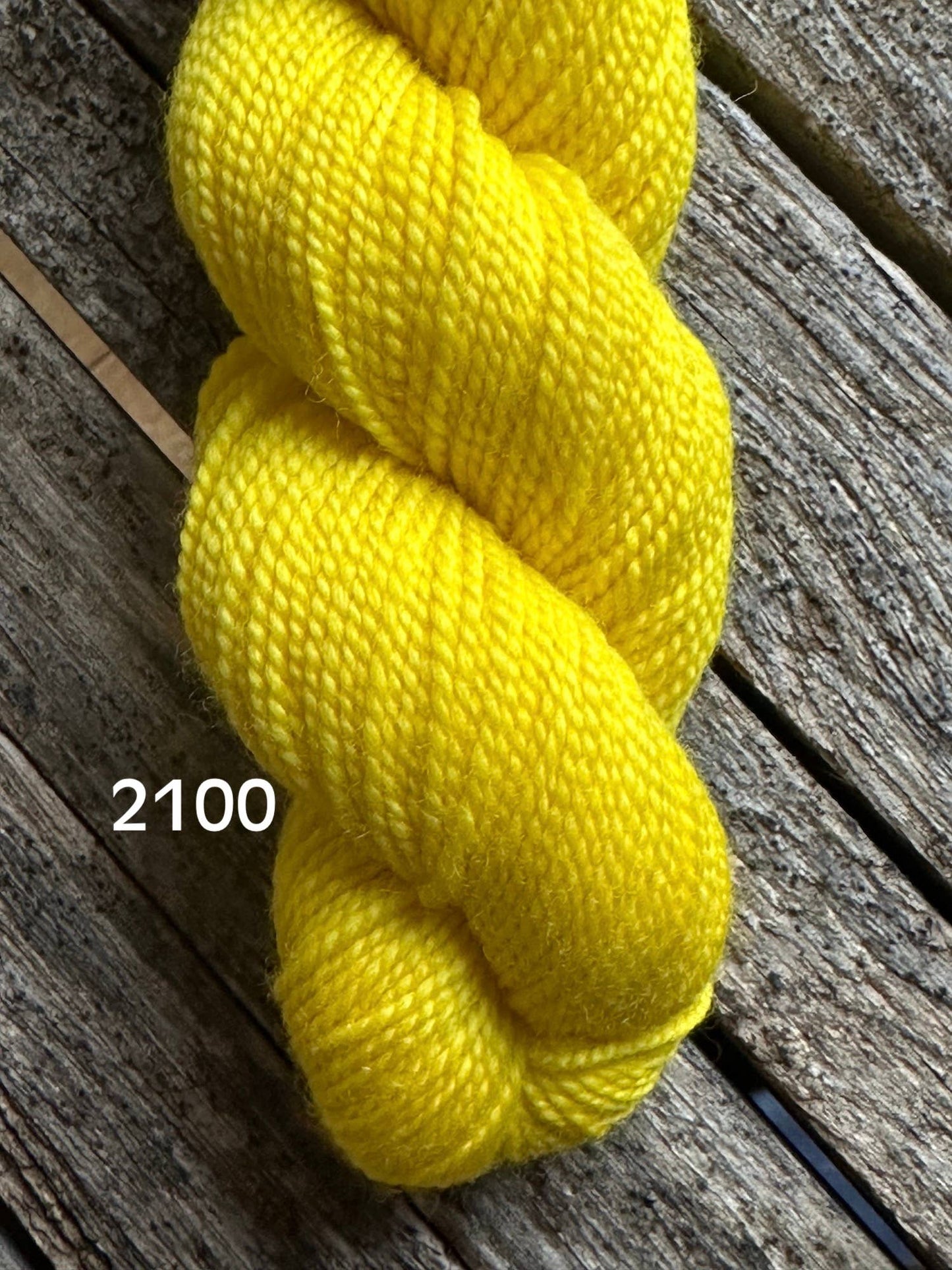 KPM (semi-solids) Fingering-weight Merino yarn