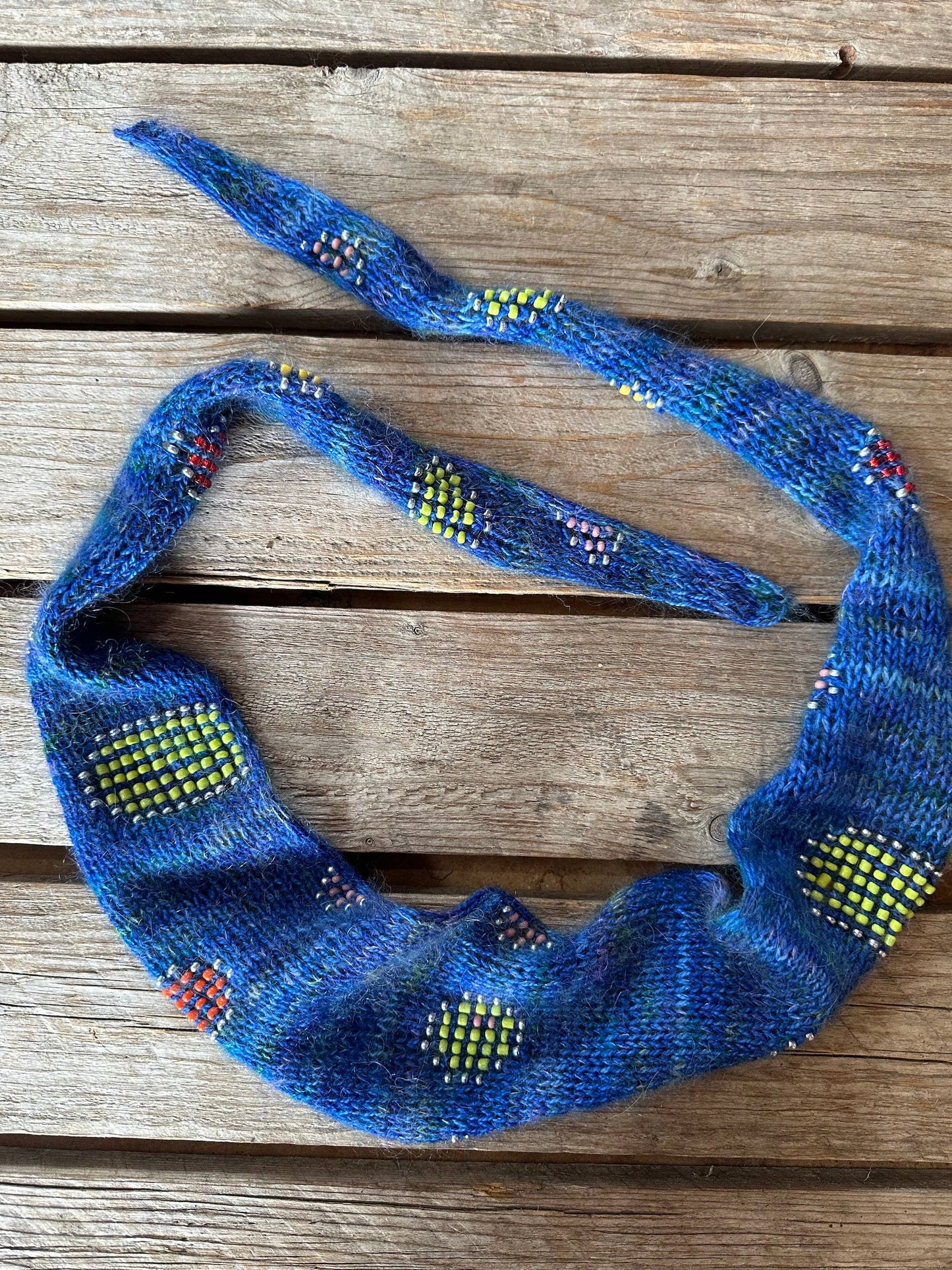 Painting with Beads Scarf Kit