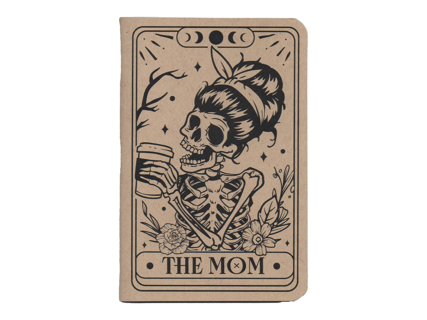 "The Mom" Tarot design  48 page small handmade notebook
