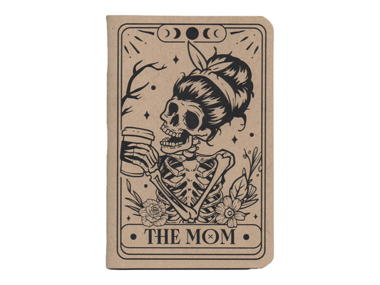 "The Mom" Tarot design  48 page small handmade notebook