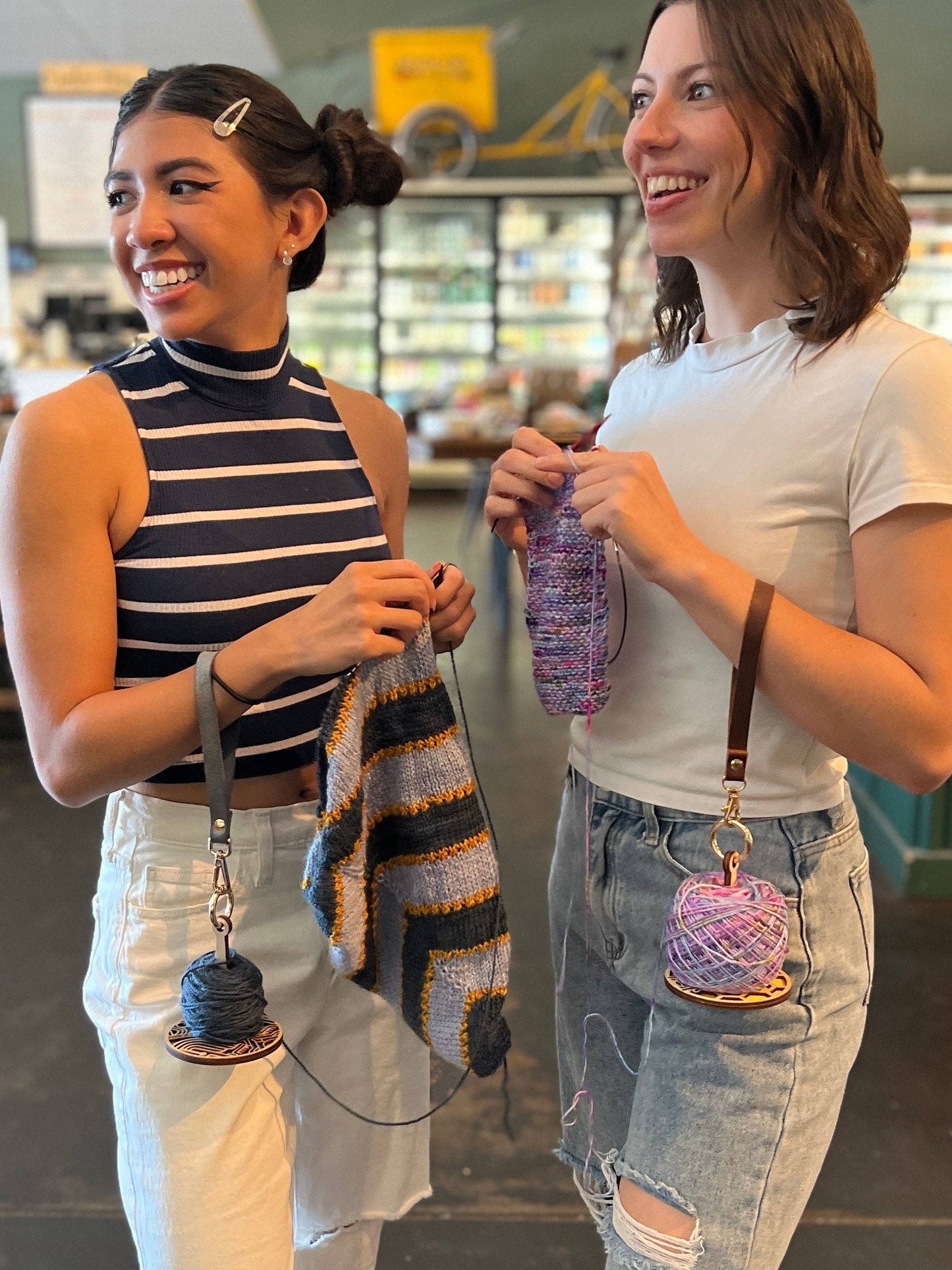 Sunrise Mini Minder yarn holder