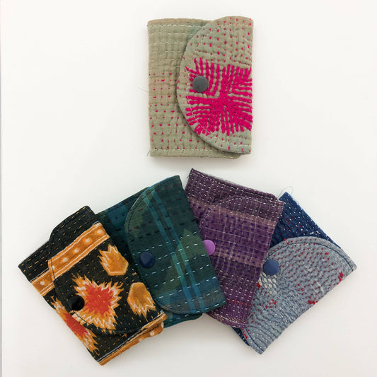 Scrap Fabric Needle Book