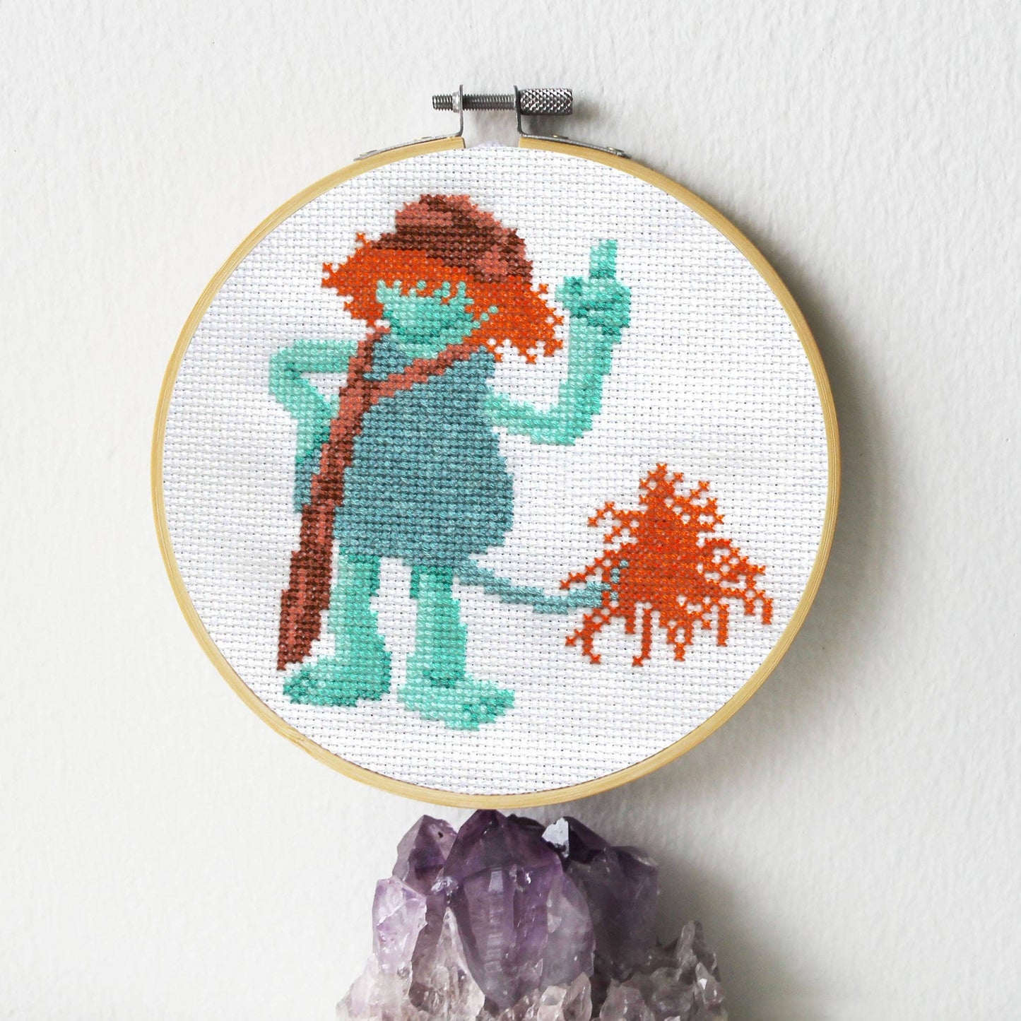 Fraggle Rock: Boober Fraggle Counted Cross Stitch Kit