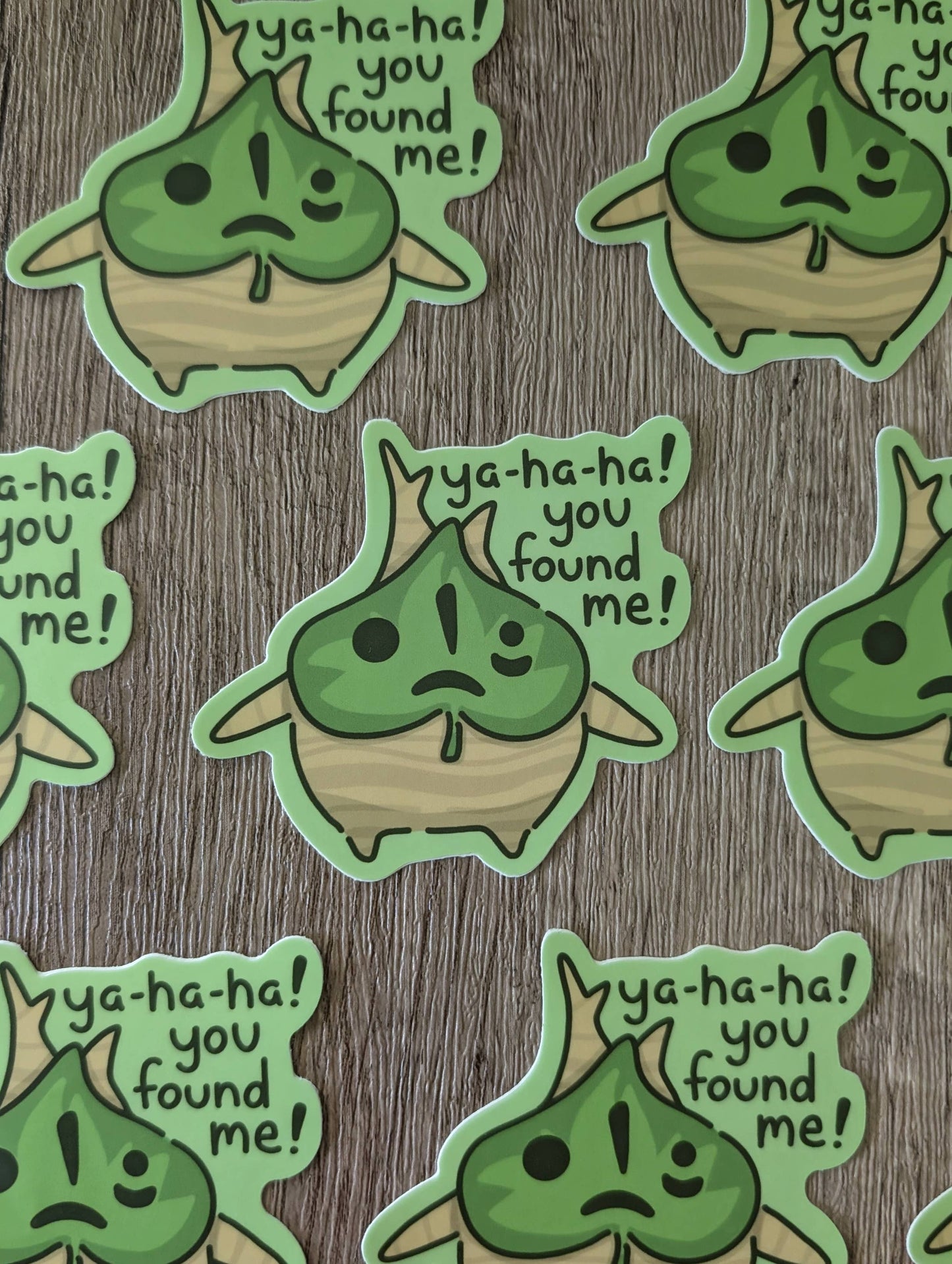 Perceive Ya-Ha-Ha! Korok - Cute Zelda Nintendo Vinyl Sticker