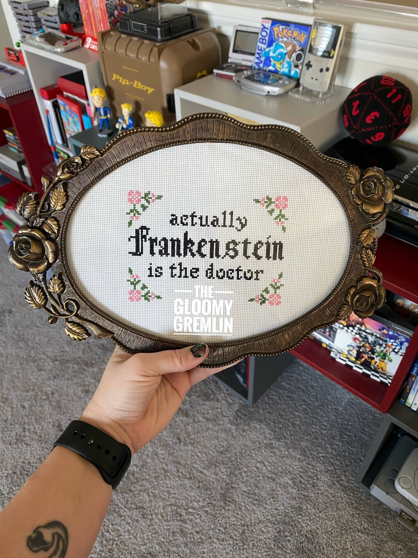 Frankenstein - Cross Stitch Kit