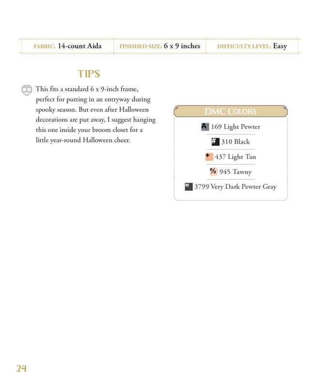 Unofficial Hocus Pocus Cross-Stitch by