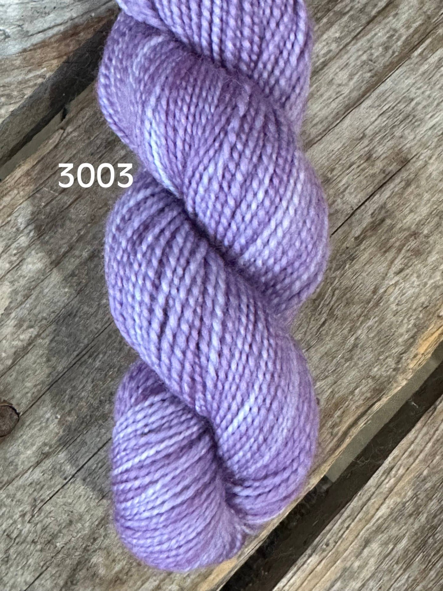 KPM (semi-solids) Fingering-weight Merino yarn