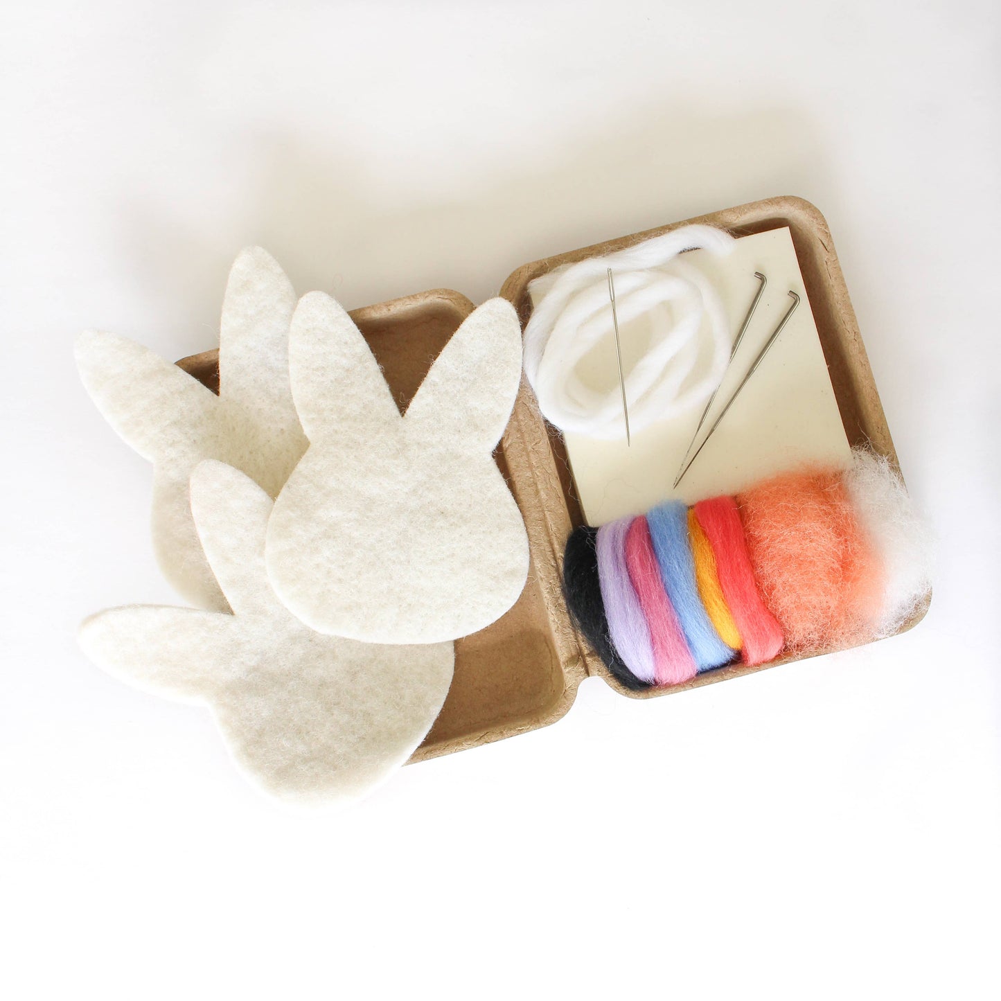 Mini Bunny Felting Craft Kit
