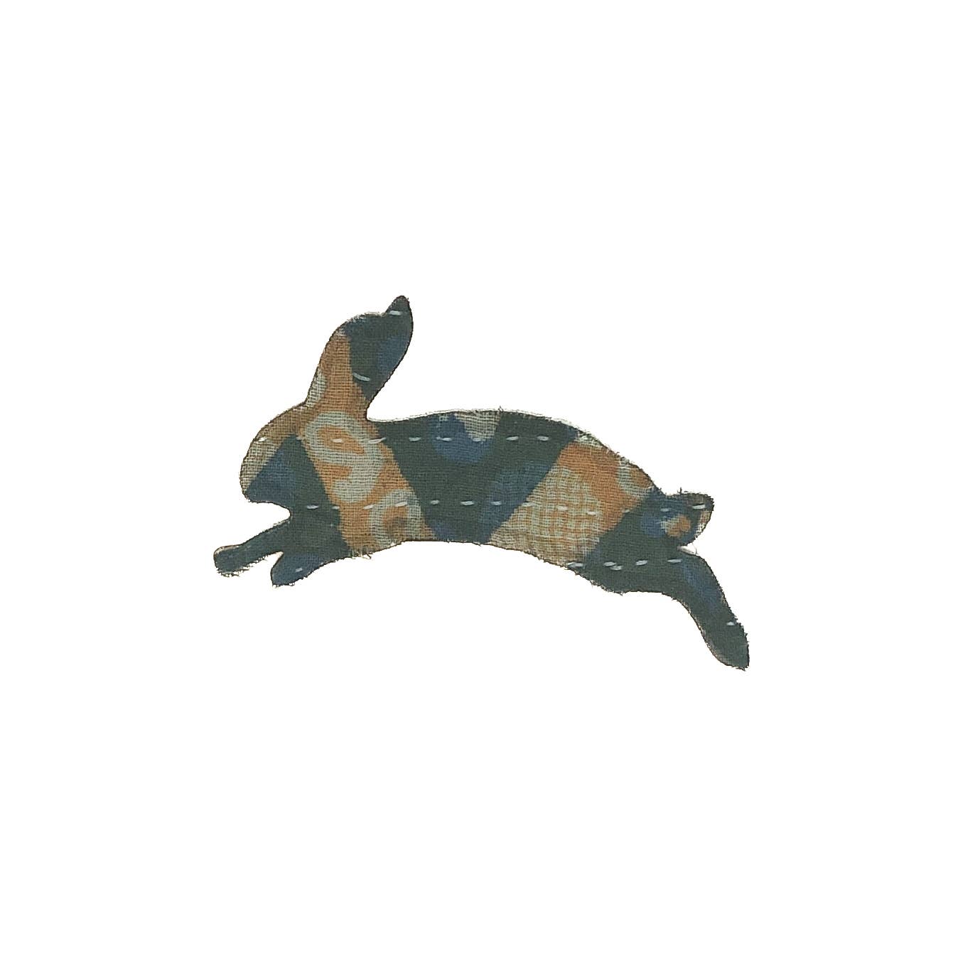 Iron-on Kantha Patches - Small