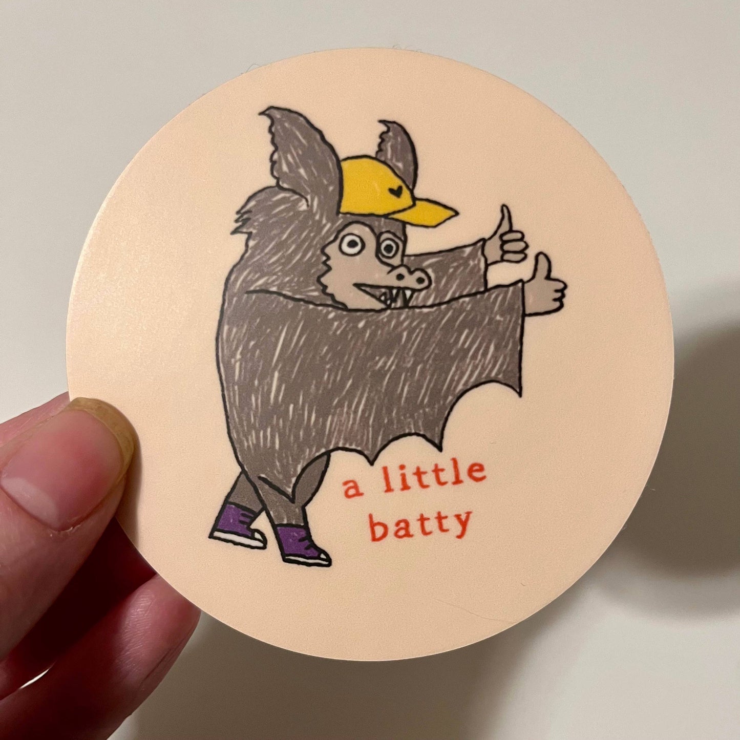 A Little Batty Sticker