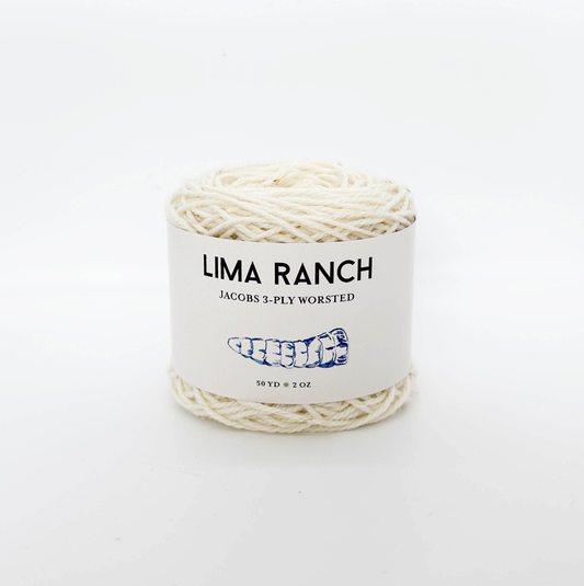 Lima Ranch Single-Estate Jacobs Worsted Weight Yarn