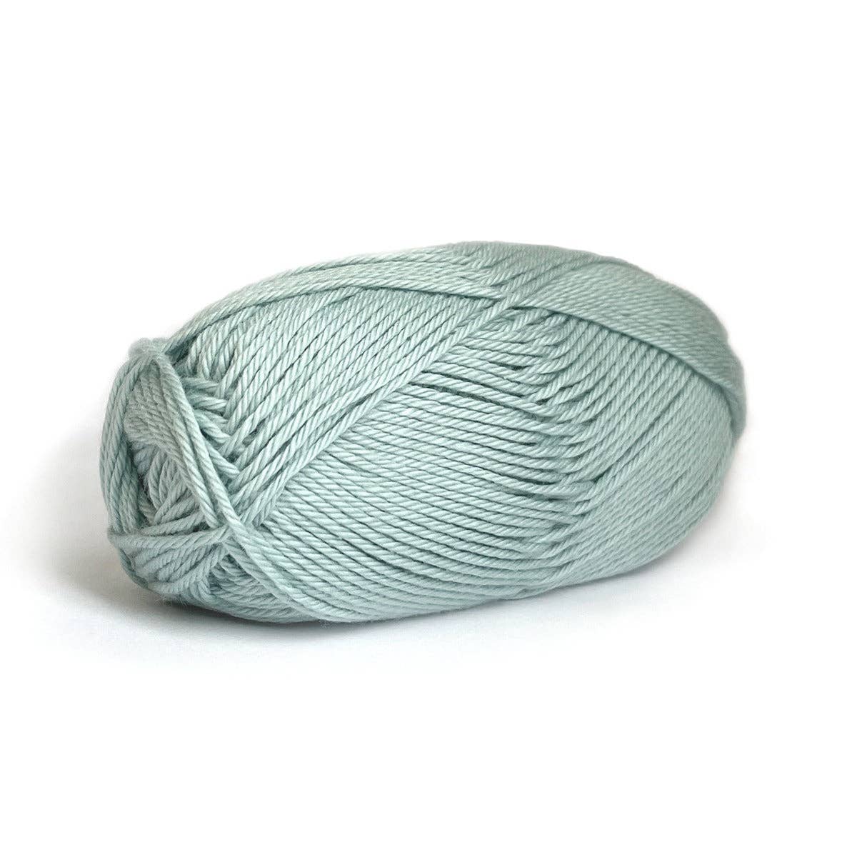 Skipper: sport weight un-mercerized cotton yarn: Powder Blue
