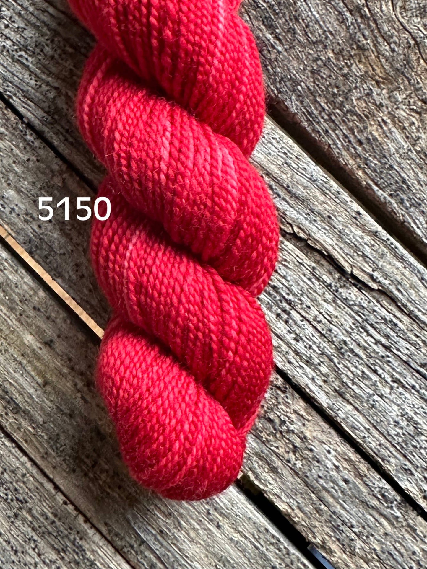 KPM (semi-solids) Fingering-weight Merino yarn
