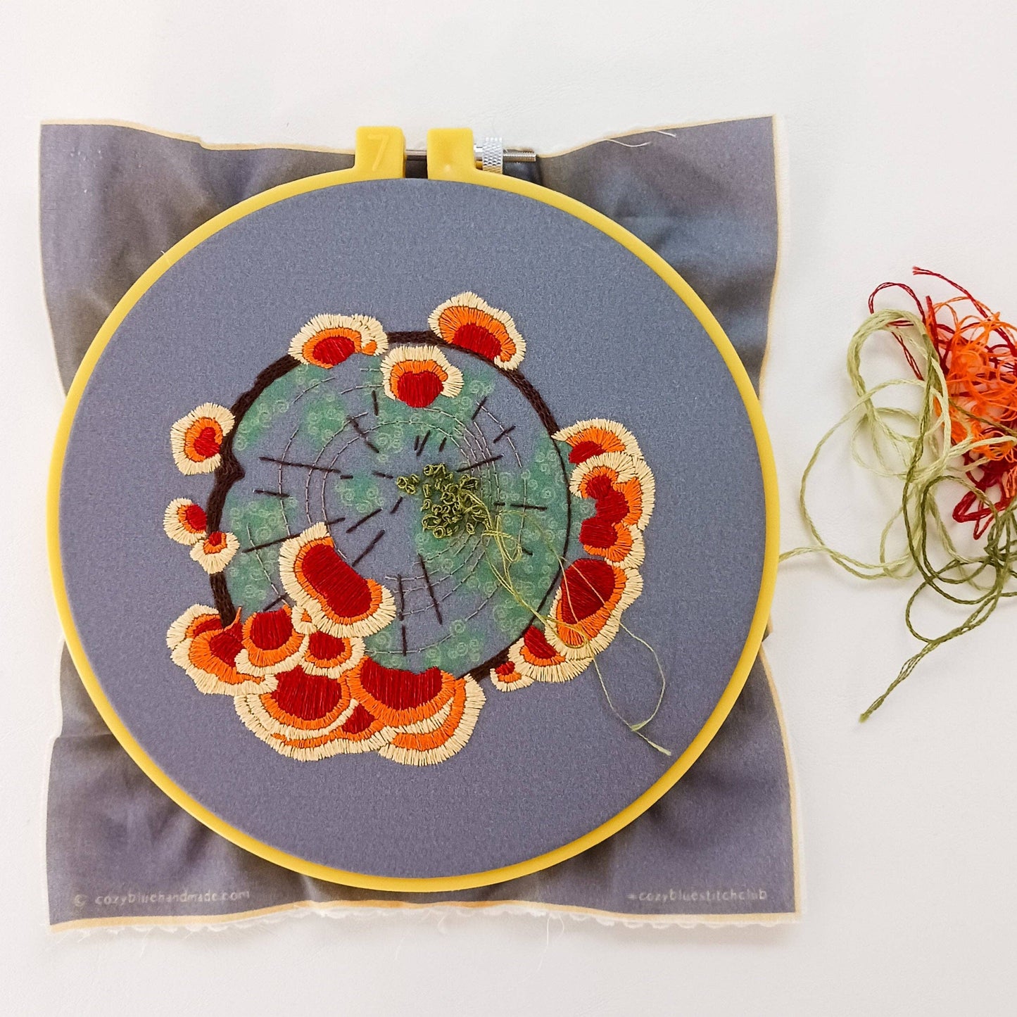 Wildlife embroidery kit