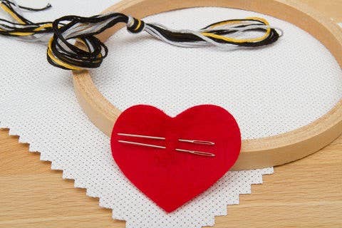 Very Chaotic Very Mindless Deluxe Cross Stitch Kit