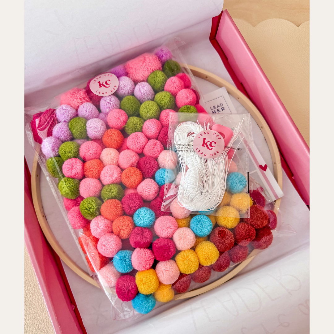 Pom-Pom Mobile DIY Kit – Fun and Easy Craft for Kids