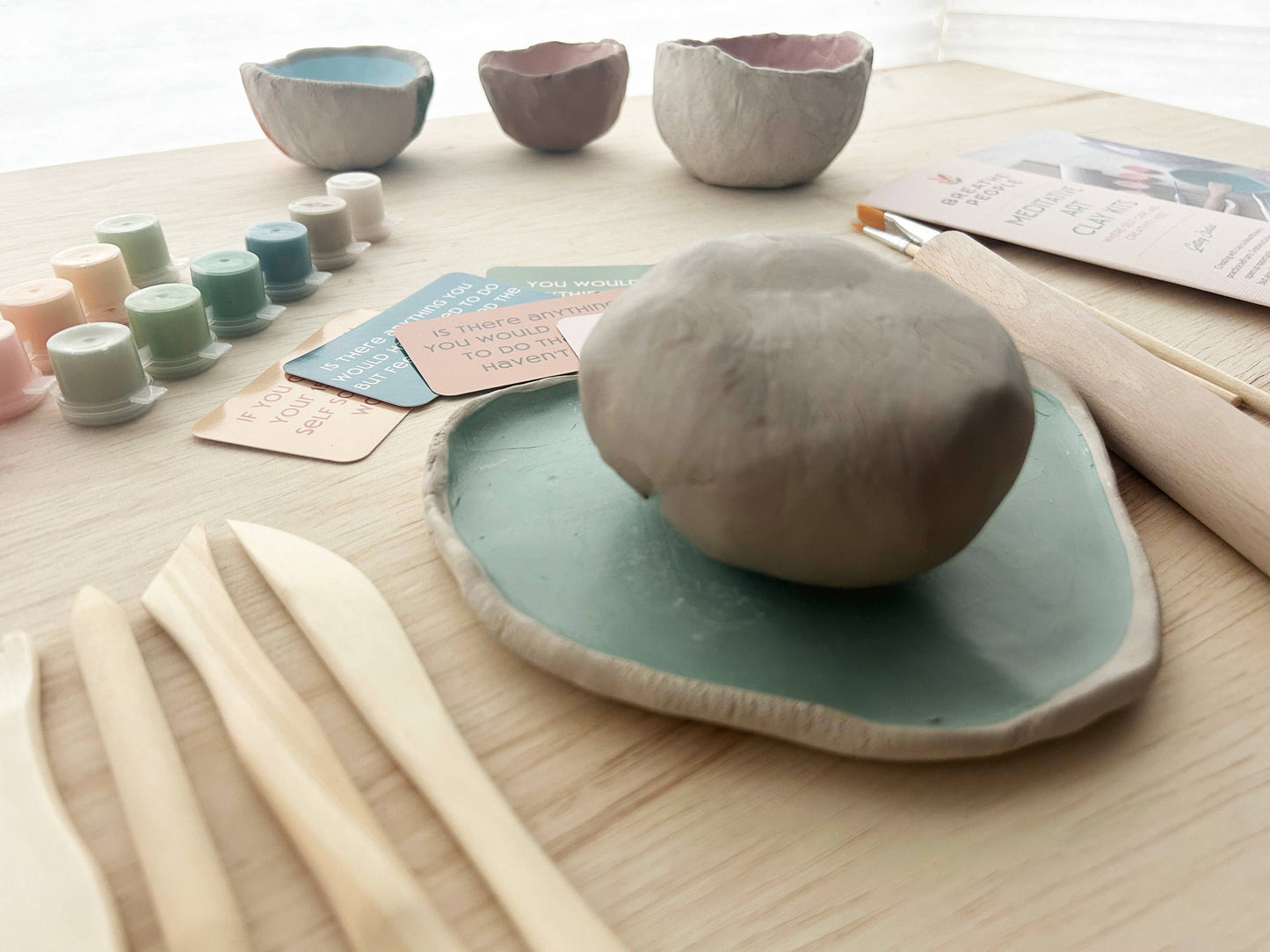 Mother's Day Deluxe Clay Date Activity Kit- Clay Kit for Two