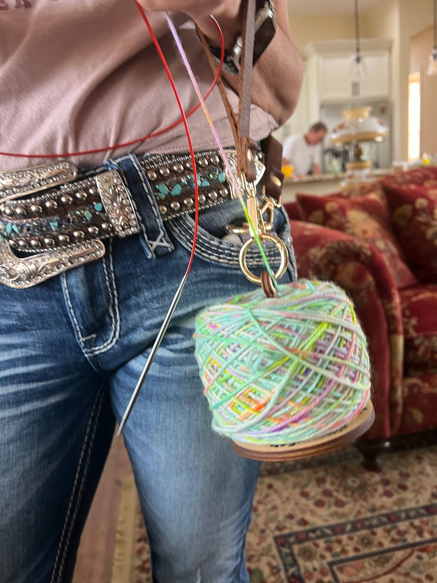 Sunrise Mini Minder yarn holder