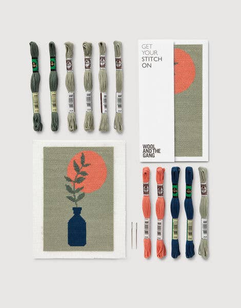 Wool and the Gang Daybreak Needlepoint Kit