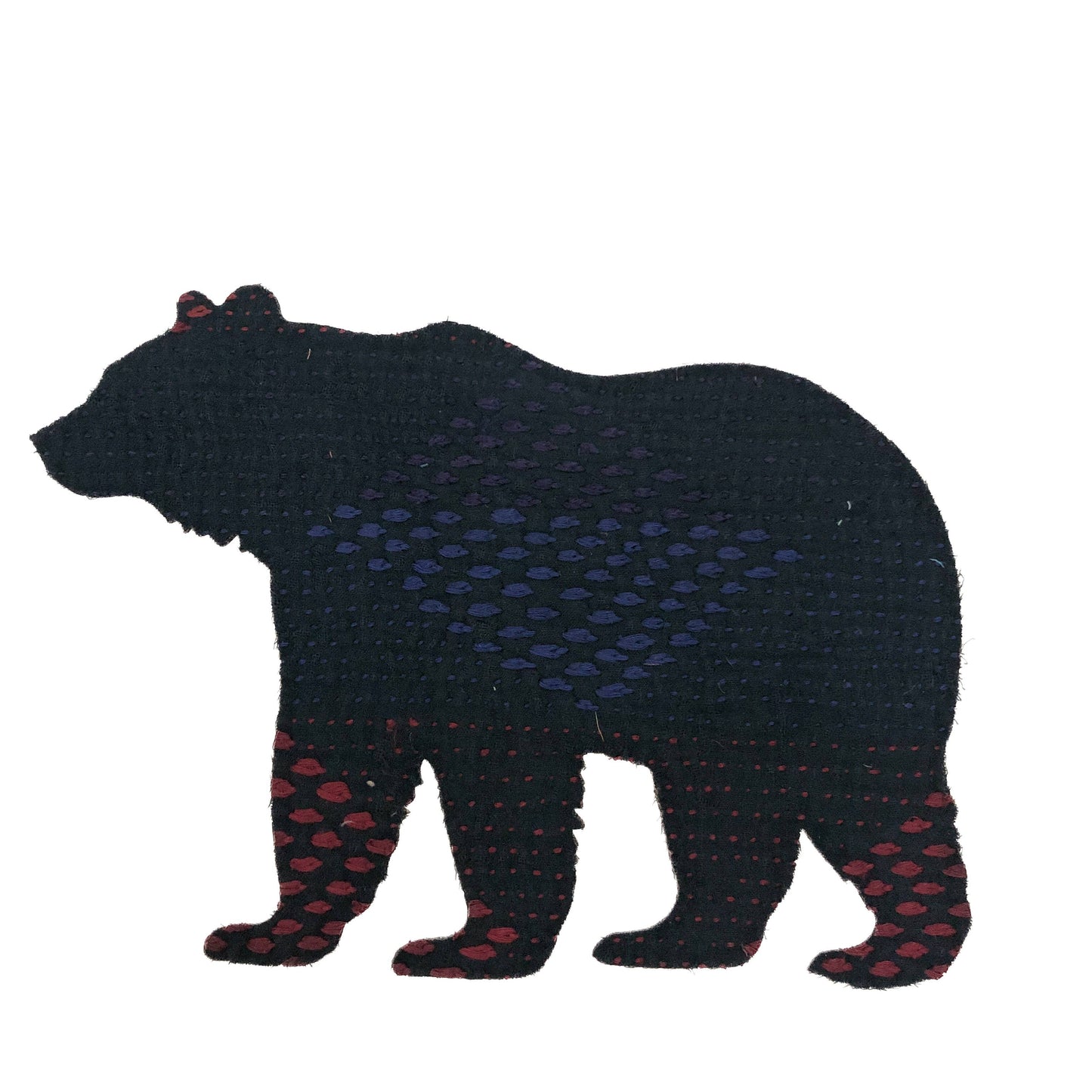 Iron-on Kantha Patches - Large