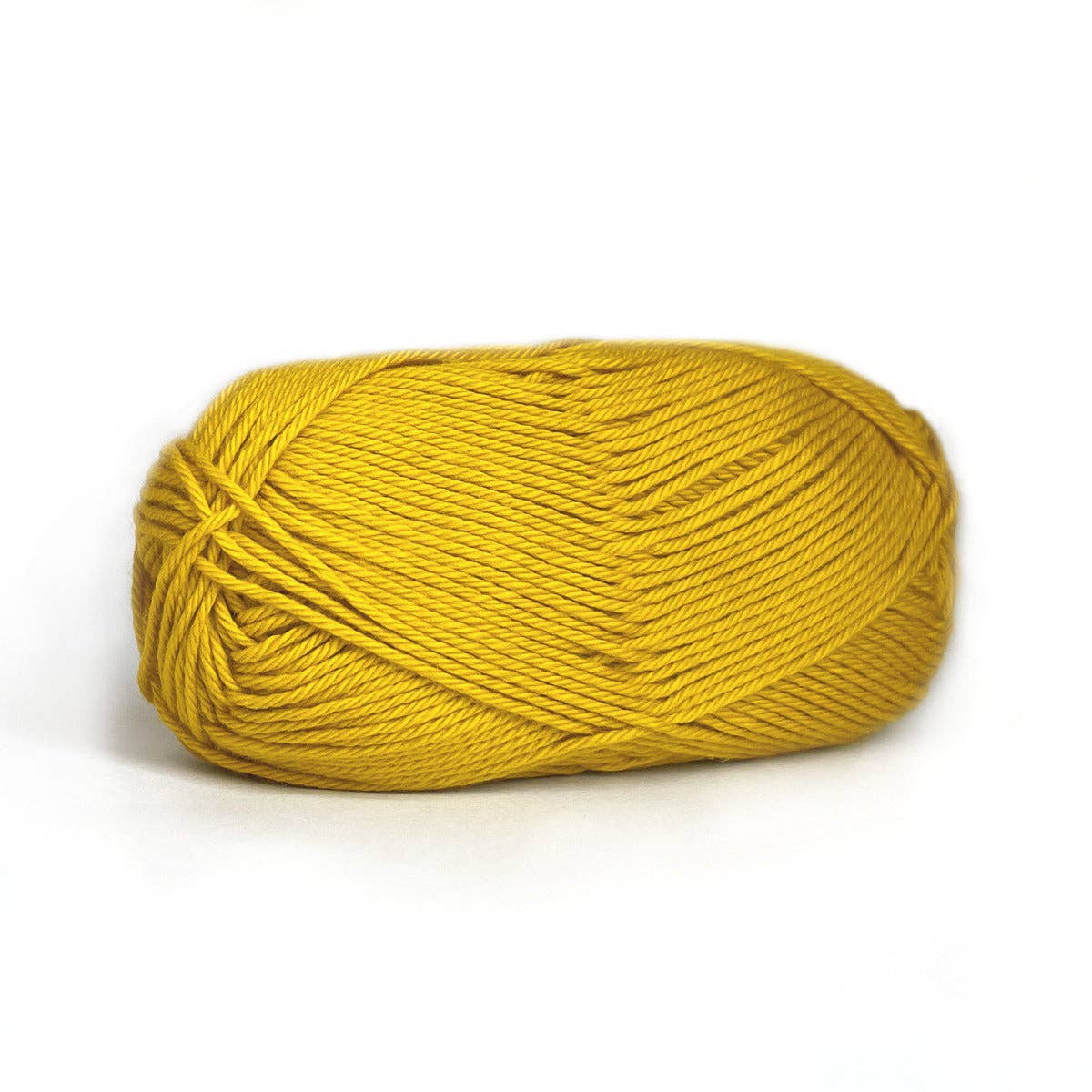 Skipper: sport weight un-mercerized cotton yarn: Electric Green